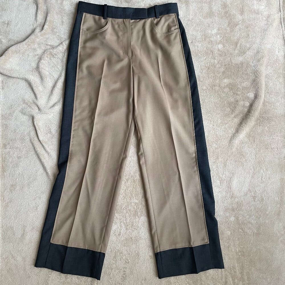 COS two-tone light wool Pants - Picture 5 of 14